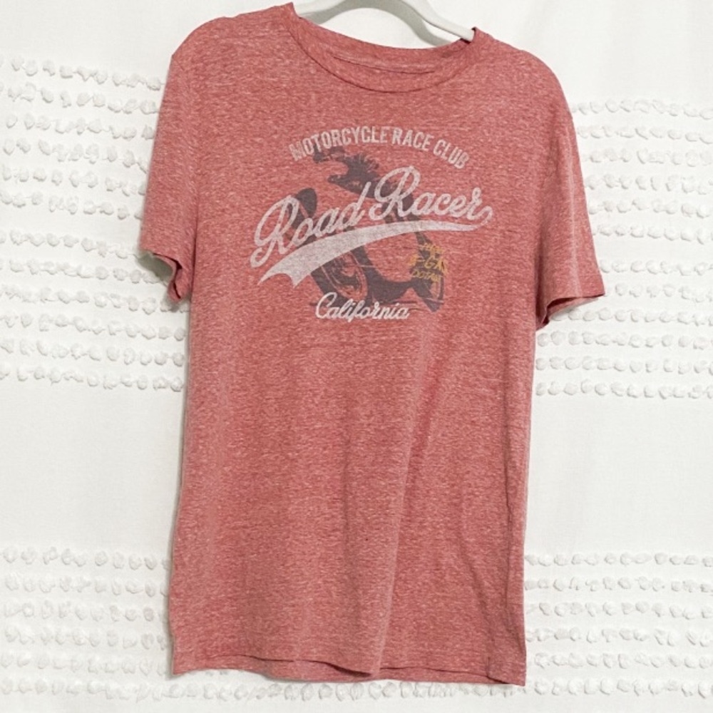 Road Racer Motorcycle club graphic tee m